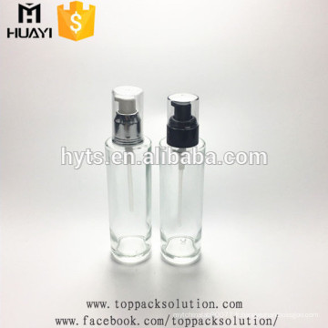 stock vide bouteille de lotion en verre cosmétique 100ml